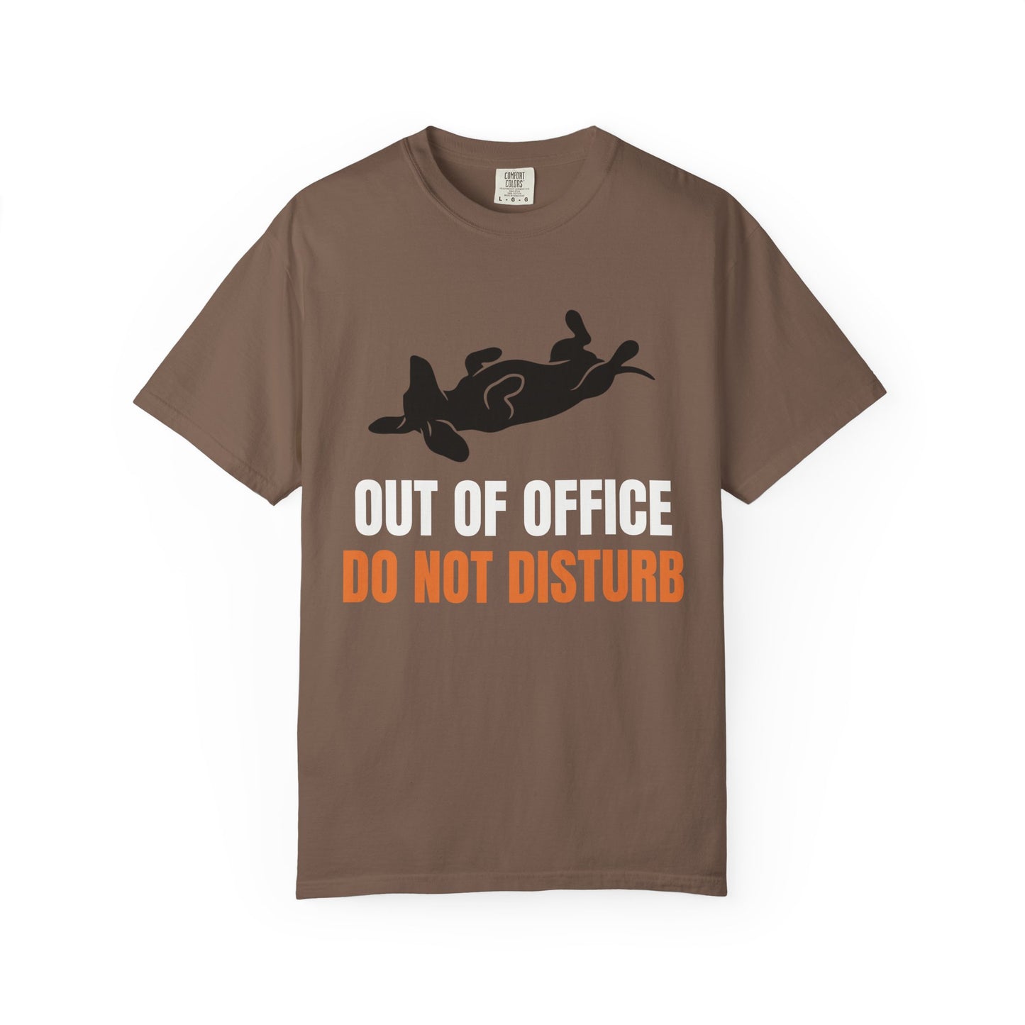 Out of Office Do Not Disturb - Dachshund Comfort Colors Tee