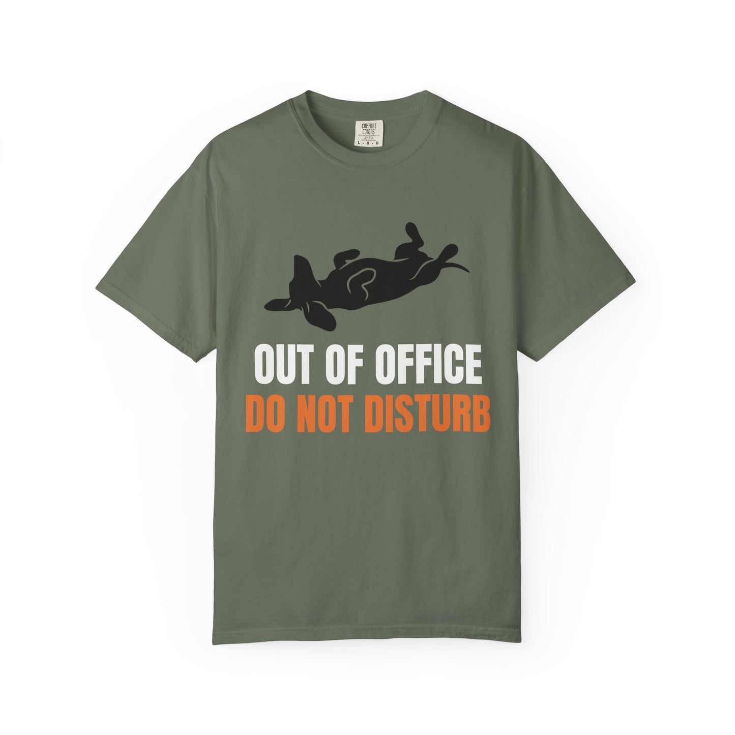 Out of Office Do Not Disturb - Dachshund Comfort Colors Tee