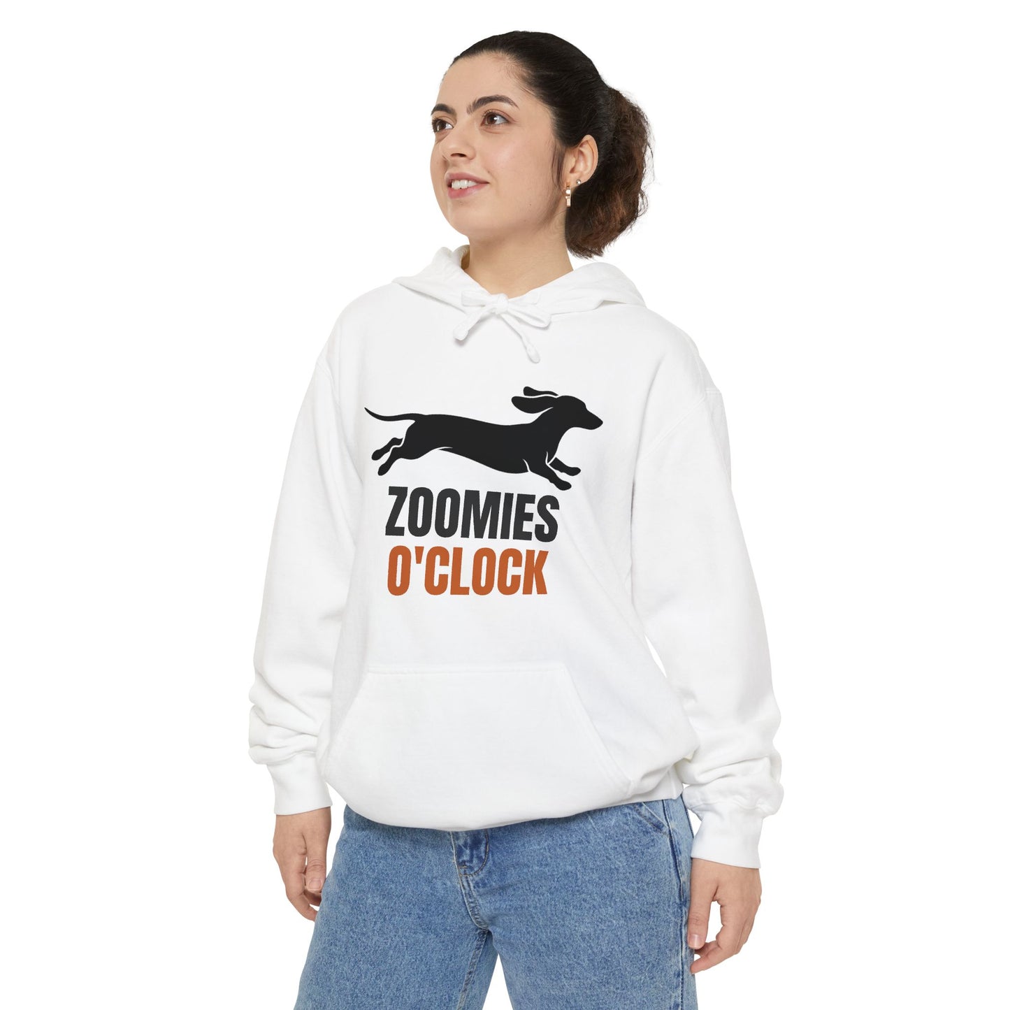 Zoomies O'Clock - Dachshund Comfort Colors Hoodie