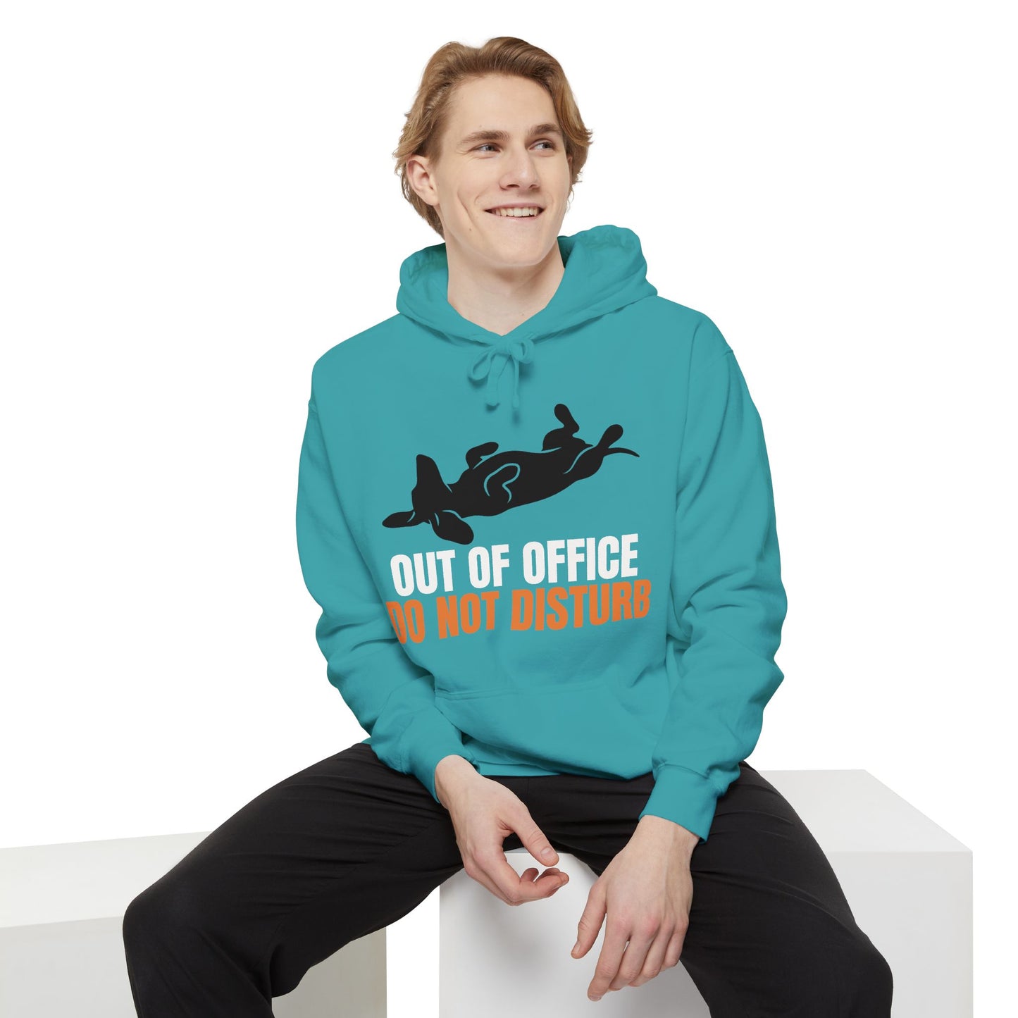 Out of Office Do Not Disturb - Dachshund Comfort Colors Hoodie