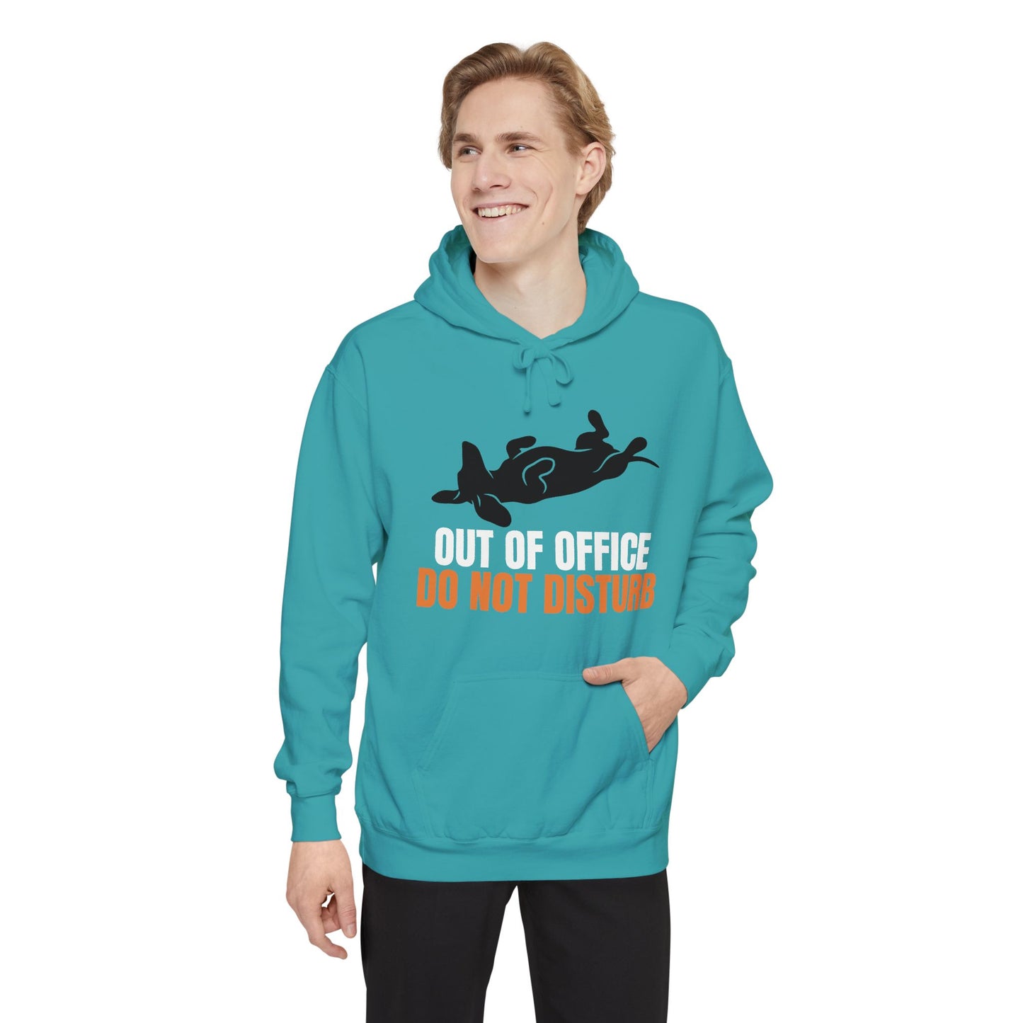 Out of Office Do Not Disturb - Dachshund Comfort Colors Hoodie