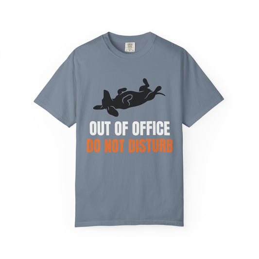 Out of Office Do Not Disturb - Dachshund Comfort Colors Tee