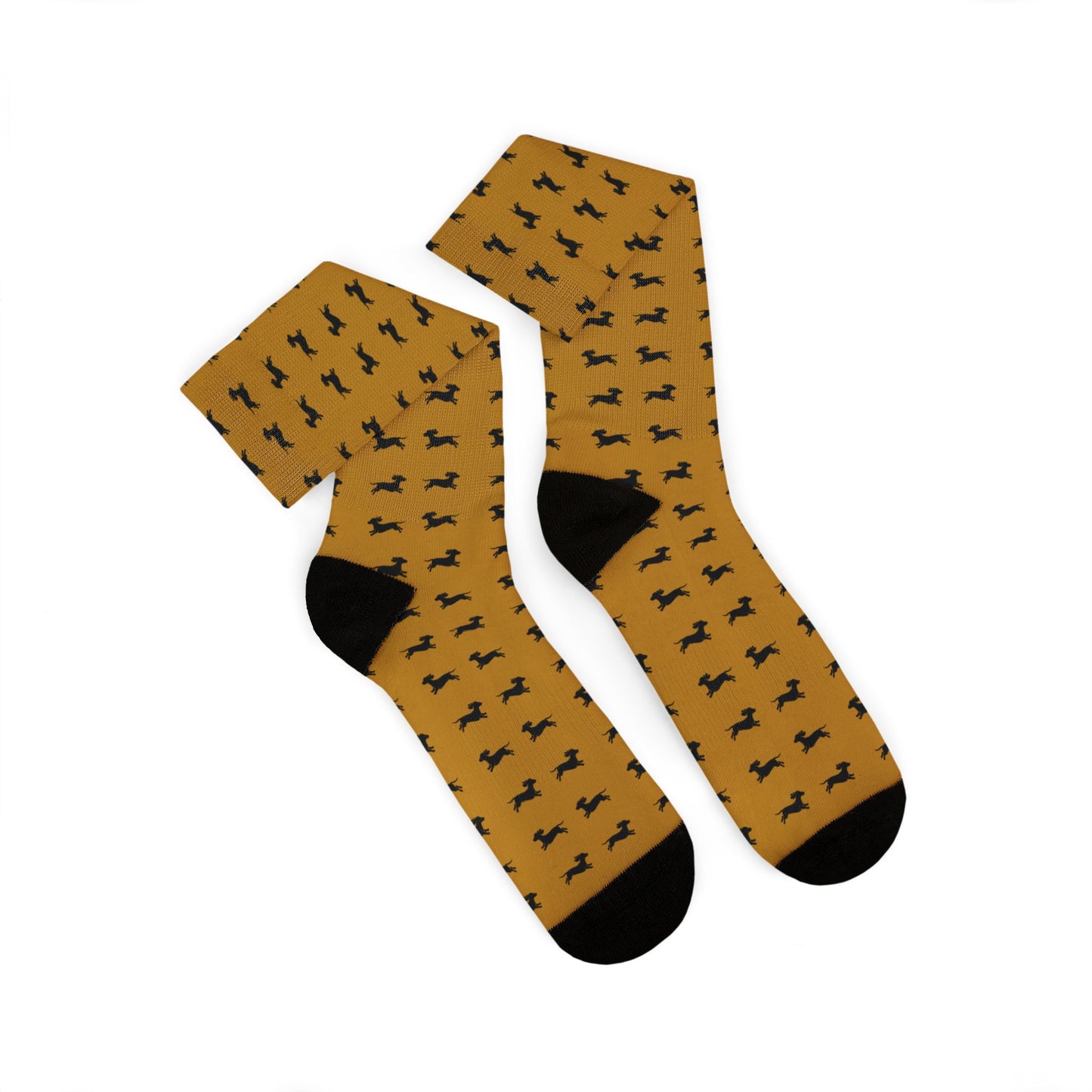 Running Dachshund Socks