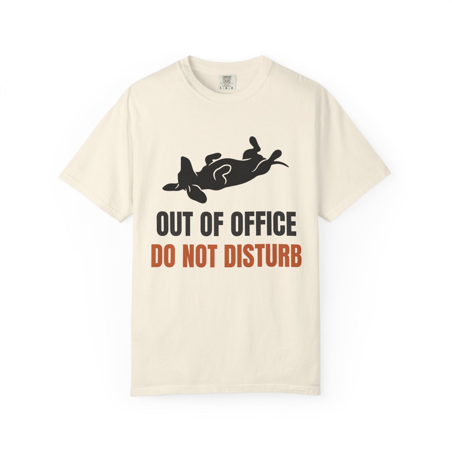 Out of Office Do Not Disturb - Dachshund Comfort Colors Tee