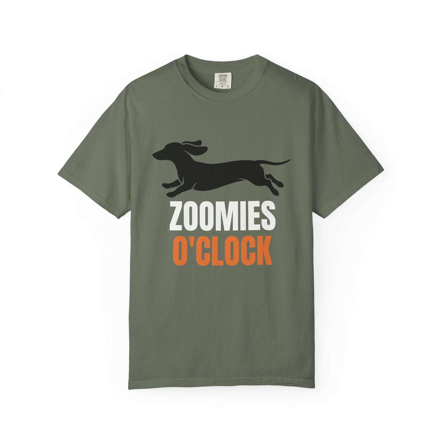 Zoomies O'Clock - Dachshund Comfort Colors Tee