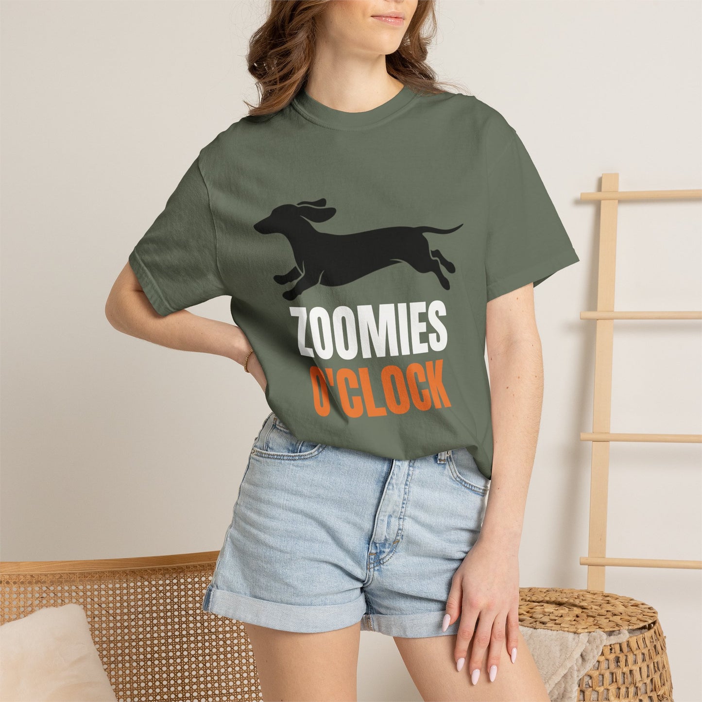 Zoomies O'Clock - Dachshund Comfort Colors Tee
