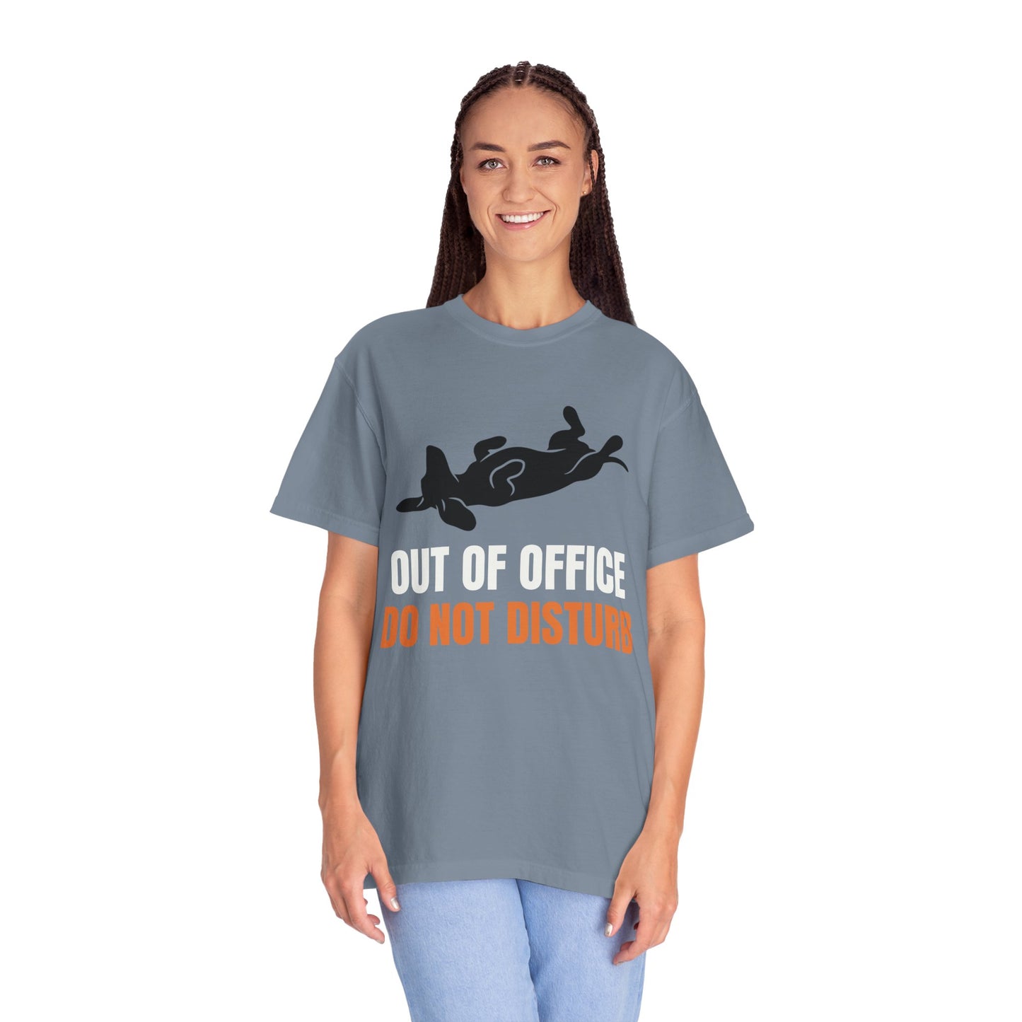 Out of Office Do Not Disturb - Dachshund Comfort Colors Tee