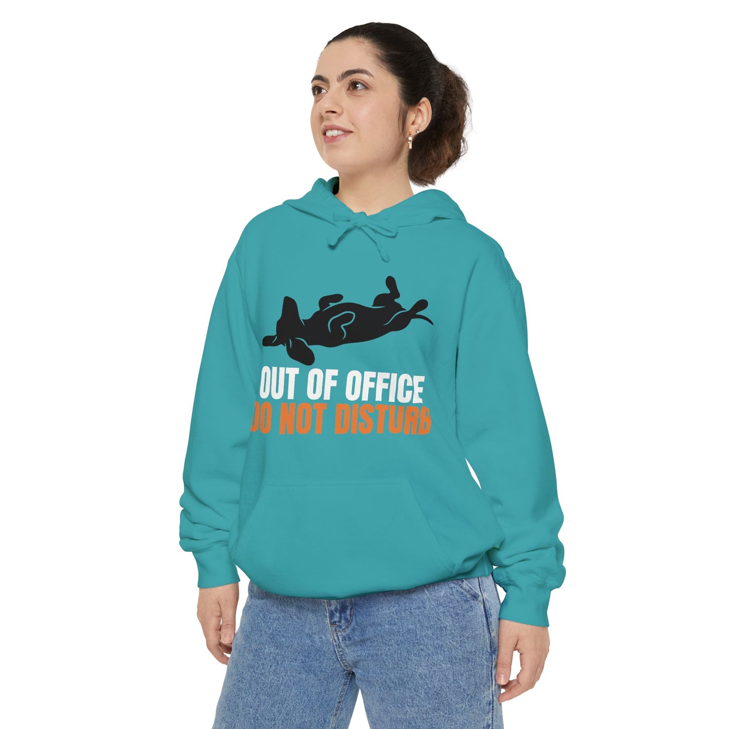 Out of Office Do Not Disturb - Dachshund Comfort Colors Hoodie