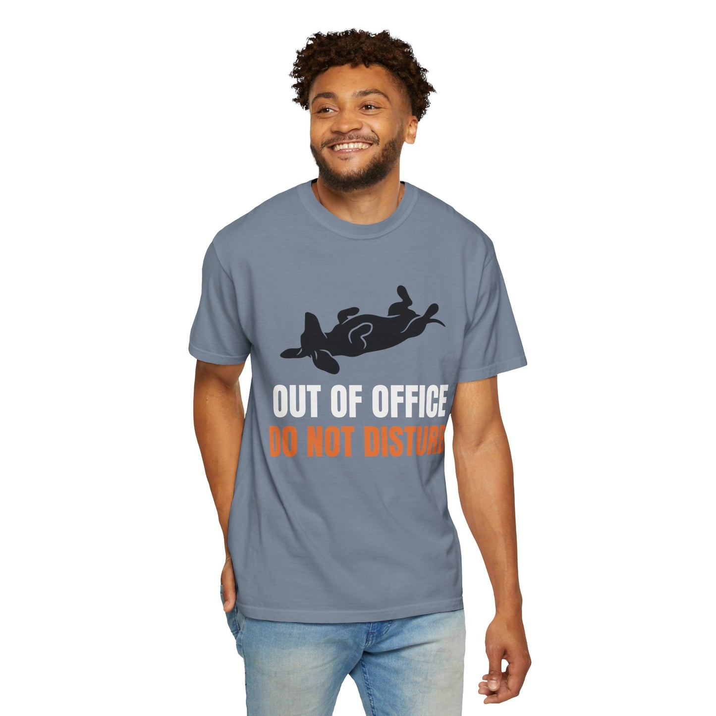 Out of Office Do Not Disturb - Dachshund Comfort Colors Tee
